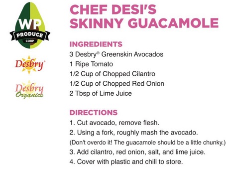 Skinny Guacamole recipes