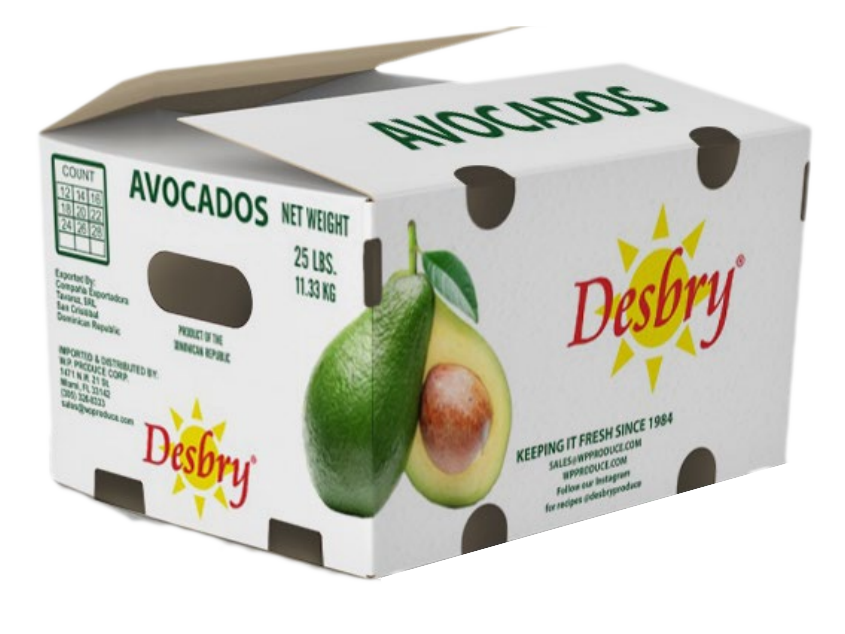 Desbry Tropical Avocado Box